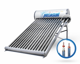 Máy nước nóng Megasun ống đồng 300 LÍT - Chịu áp lực
