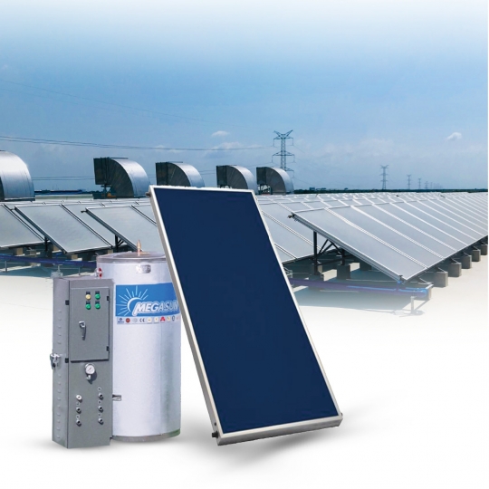 Máy nước nóng tách rời Megasun 200 lít chịu áp